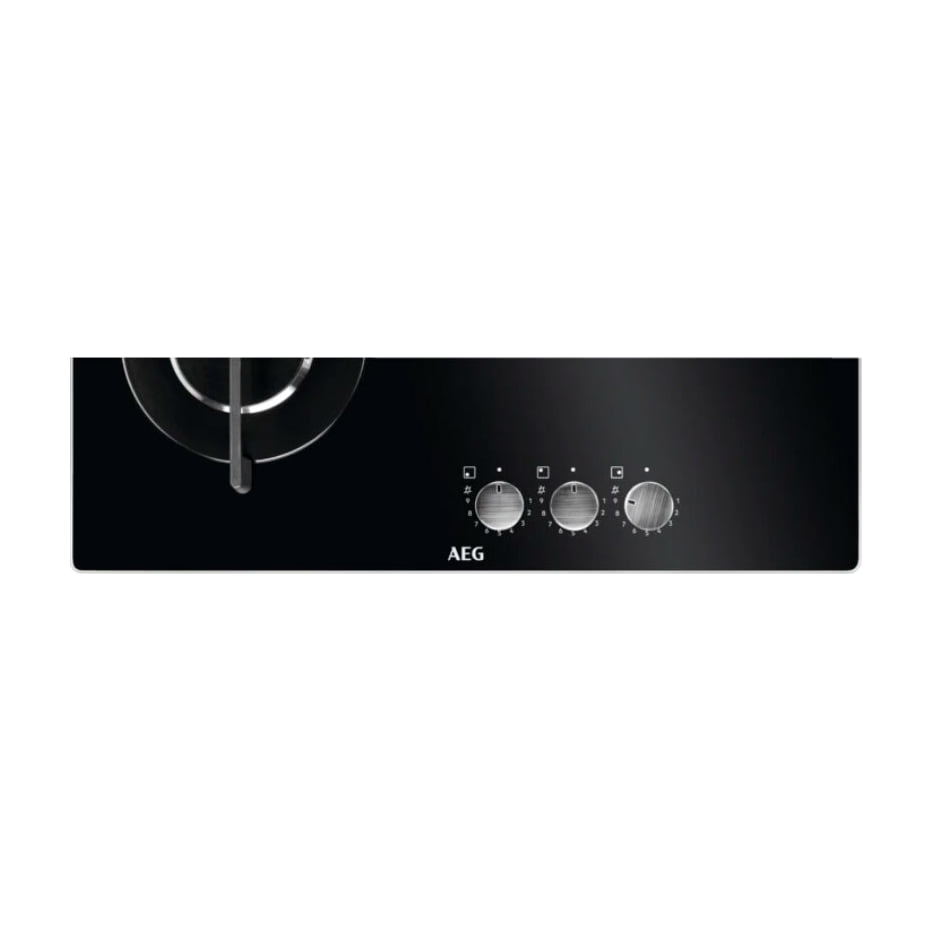 Placa de gas AEG HKB63320NB de 60 cm y 3 quemadores