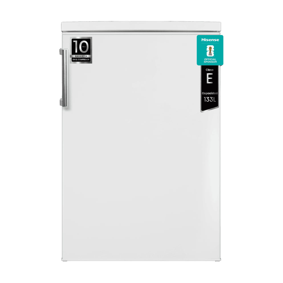 Frigorífico de una puerta Hisense RL170D4BWE, 133 l, blanco