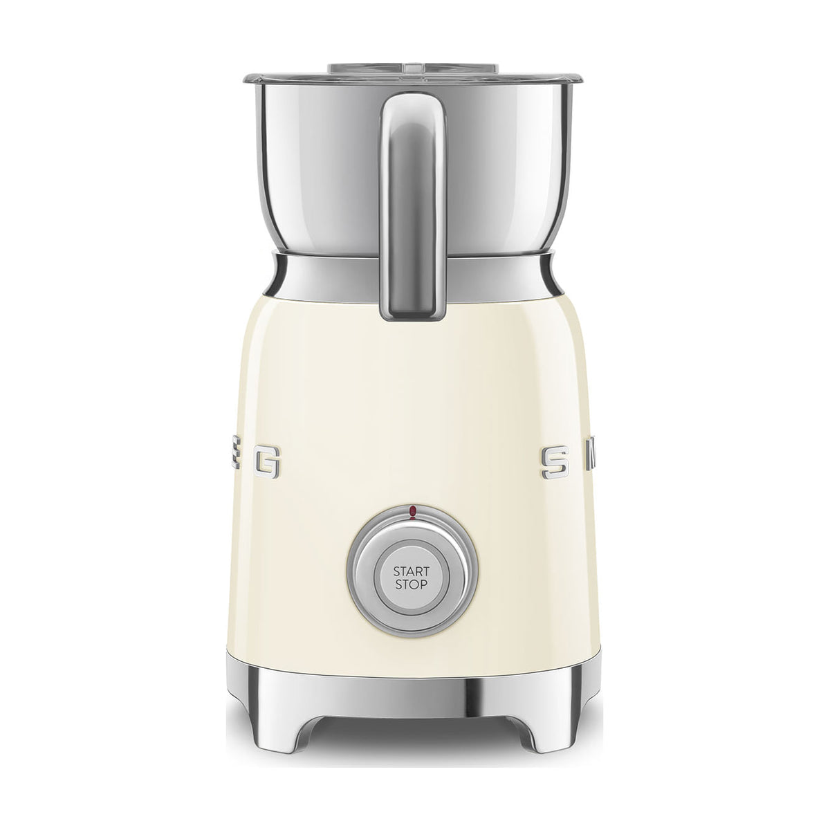 Espumador de leche Smeg MFF11CREU por inducción, 500 W, crema