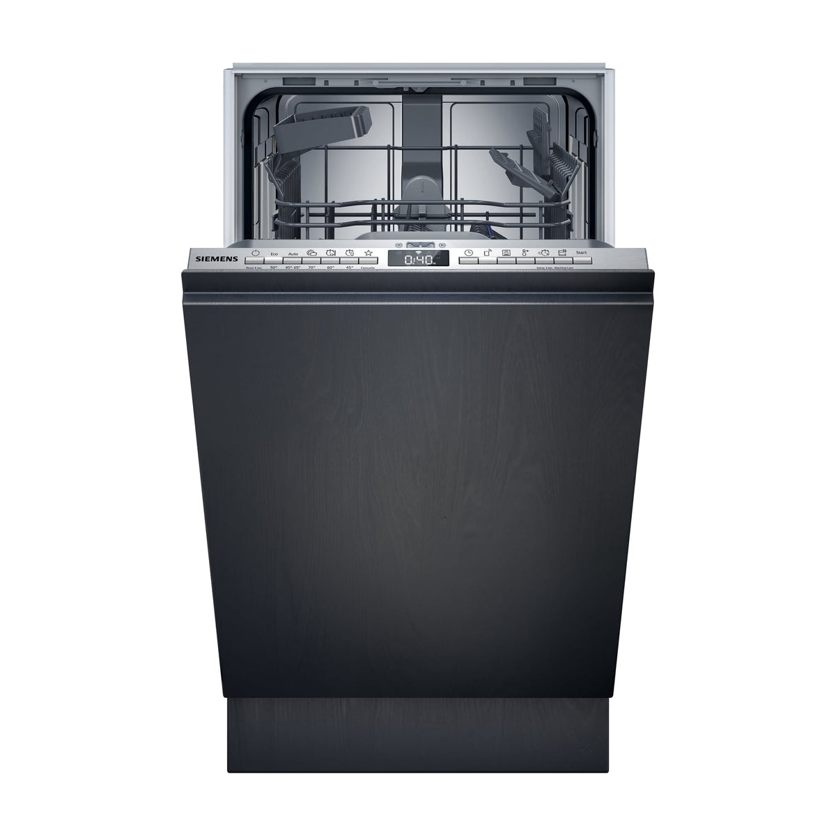 Lavavajillas integrable Siemens SR63EX25KE de 45 cm, clase B y Home Connect