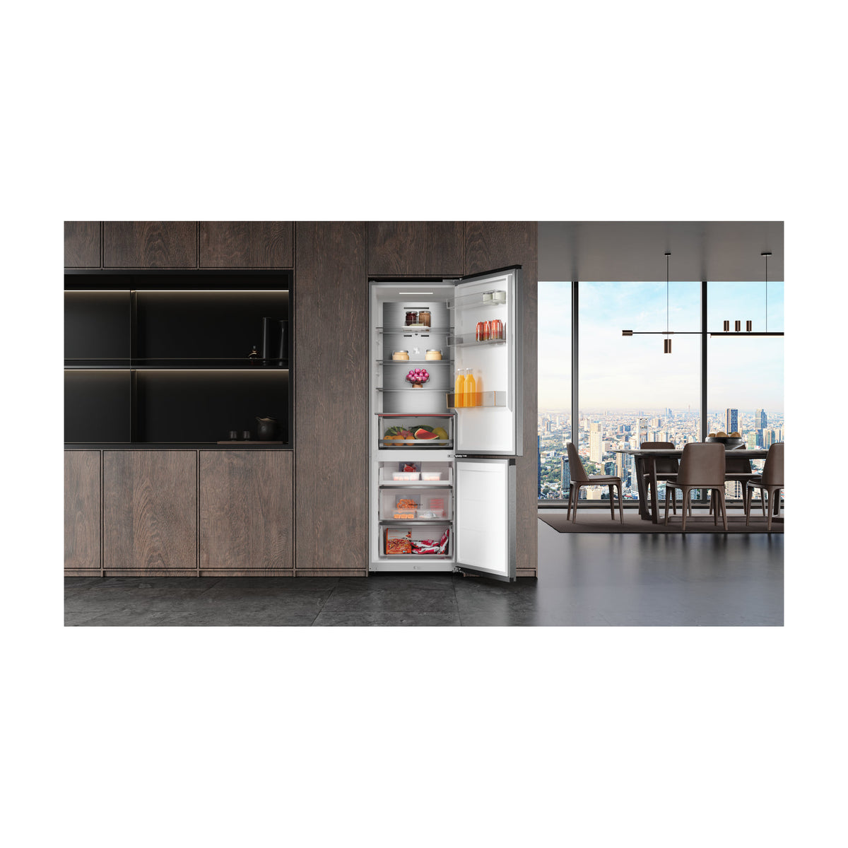 Frigorífico combi Teka RBF 84695 SLN SS, 330 l, Total No Frost