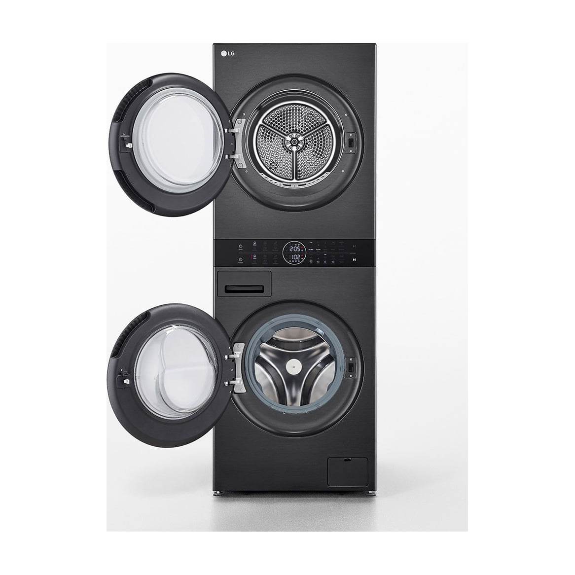 Torre de lavado y secado LG WT1210BBF, 12/10 kg y 1400 rpm