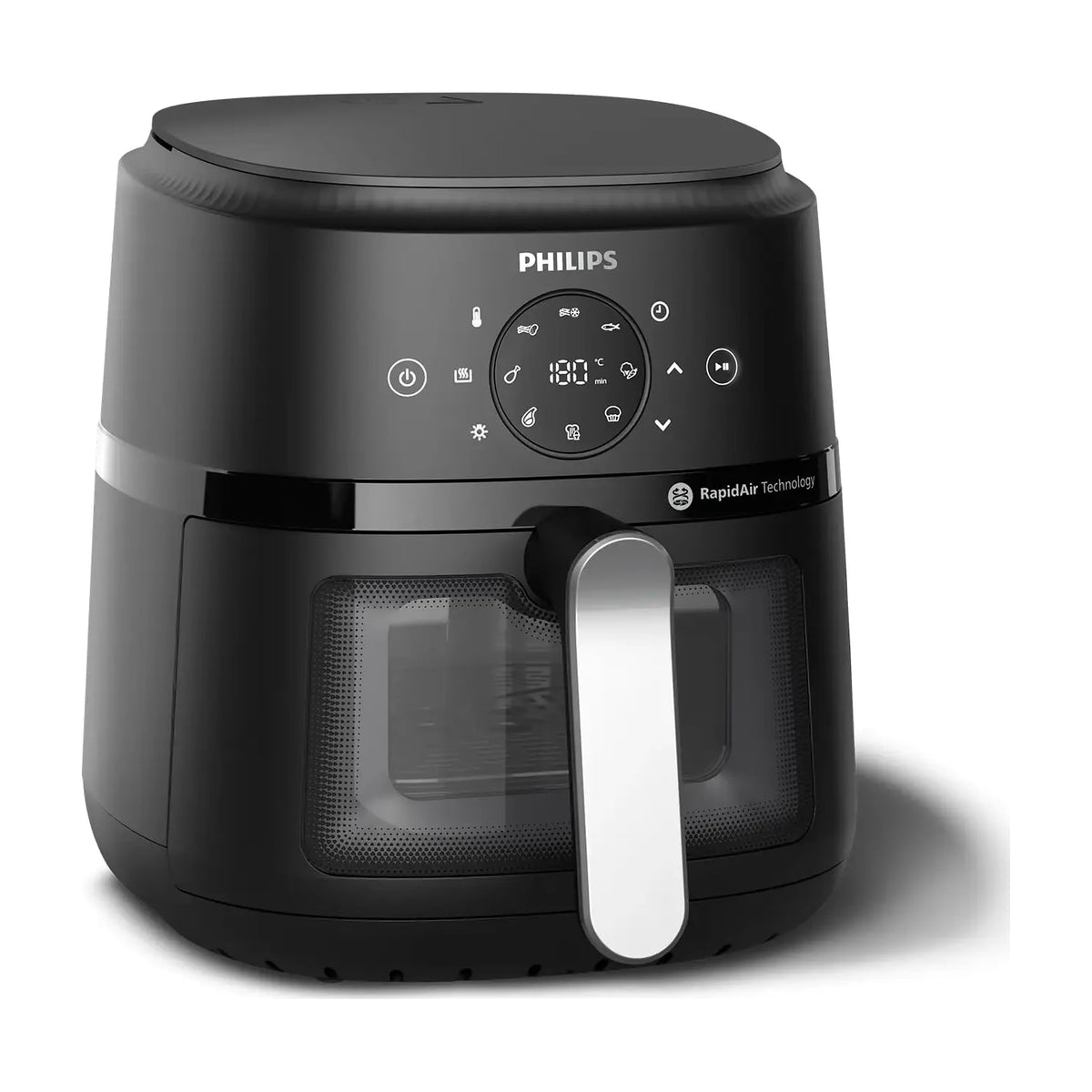 Freidora de aire Philips NA221/00 de 4,2 l con ventana de cocción