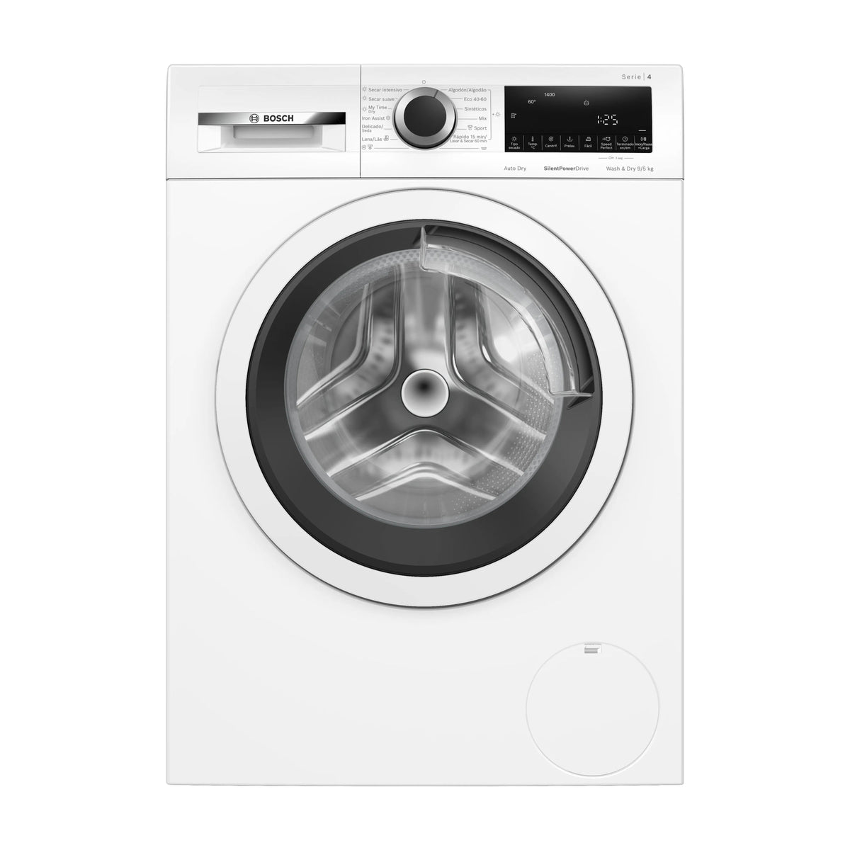 Lavasecadora Bosch WNA13401ES, 9/5 kg y 1400 rpm