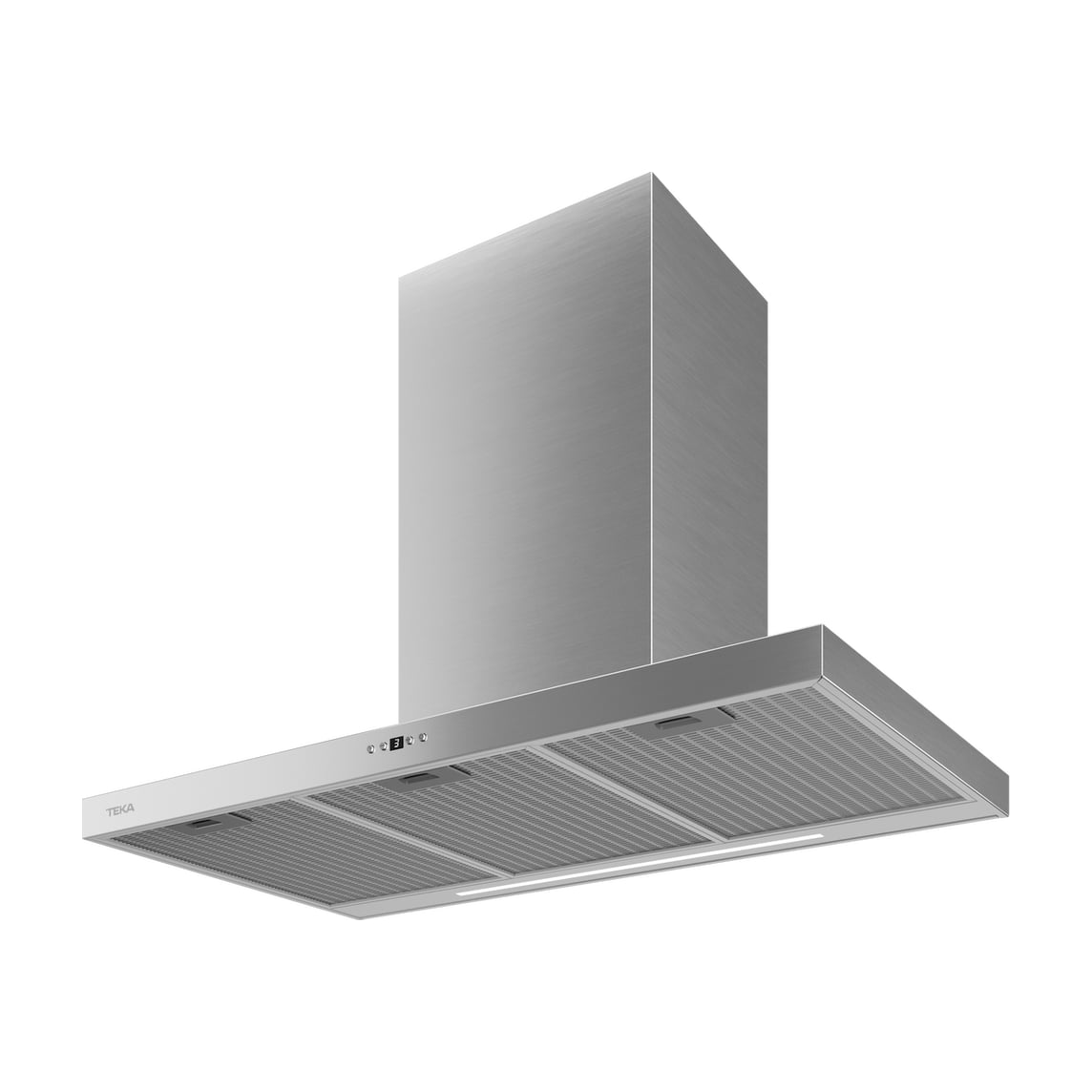 Campana decorativa Teka DSH 986 de 90 cm, extracción intensiva de 735 m³/h