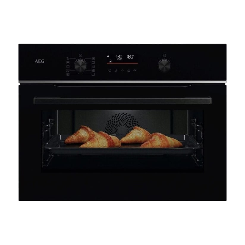 Horno compacto AEG TA5PK401B, 45 l, pirolítico con SteamBake