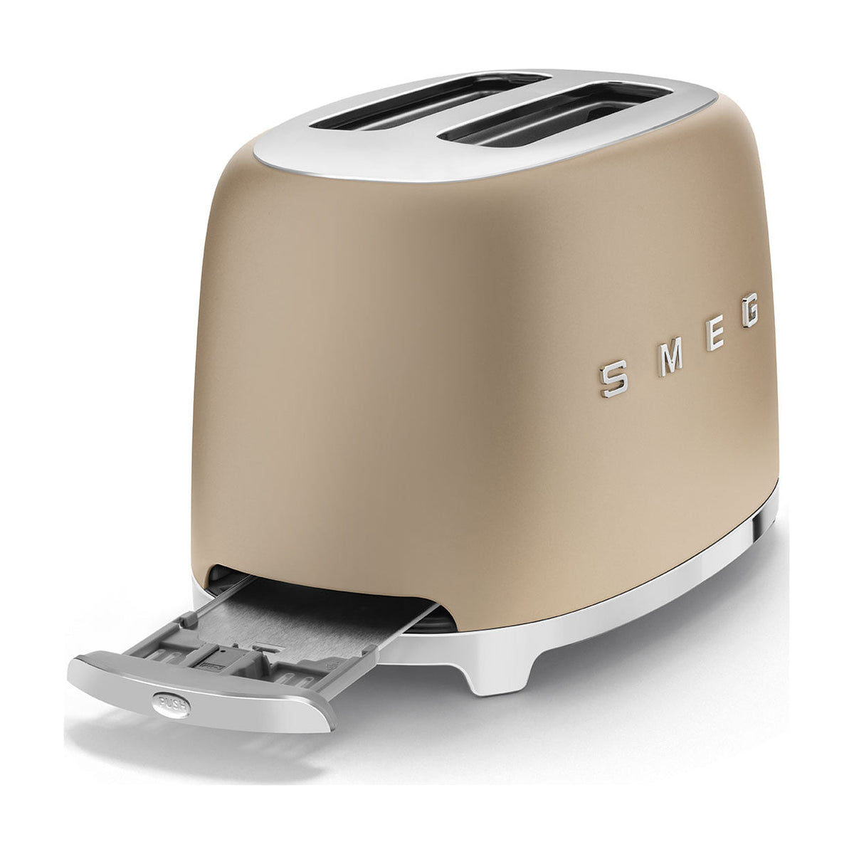 Tostadora Smeg TSF01CHMEU de 2 ranuras y 6 niveles de tostado