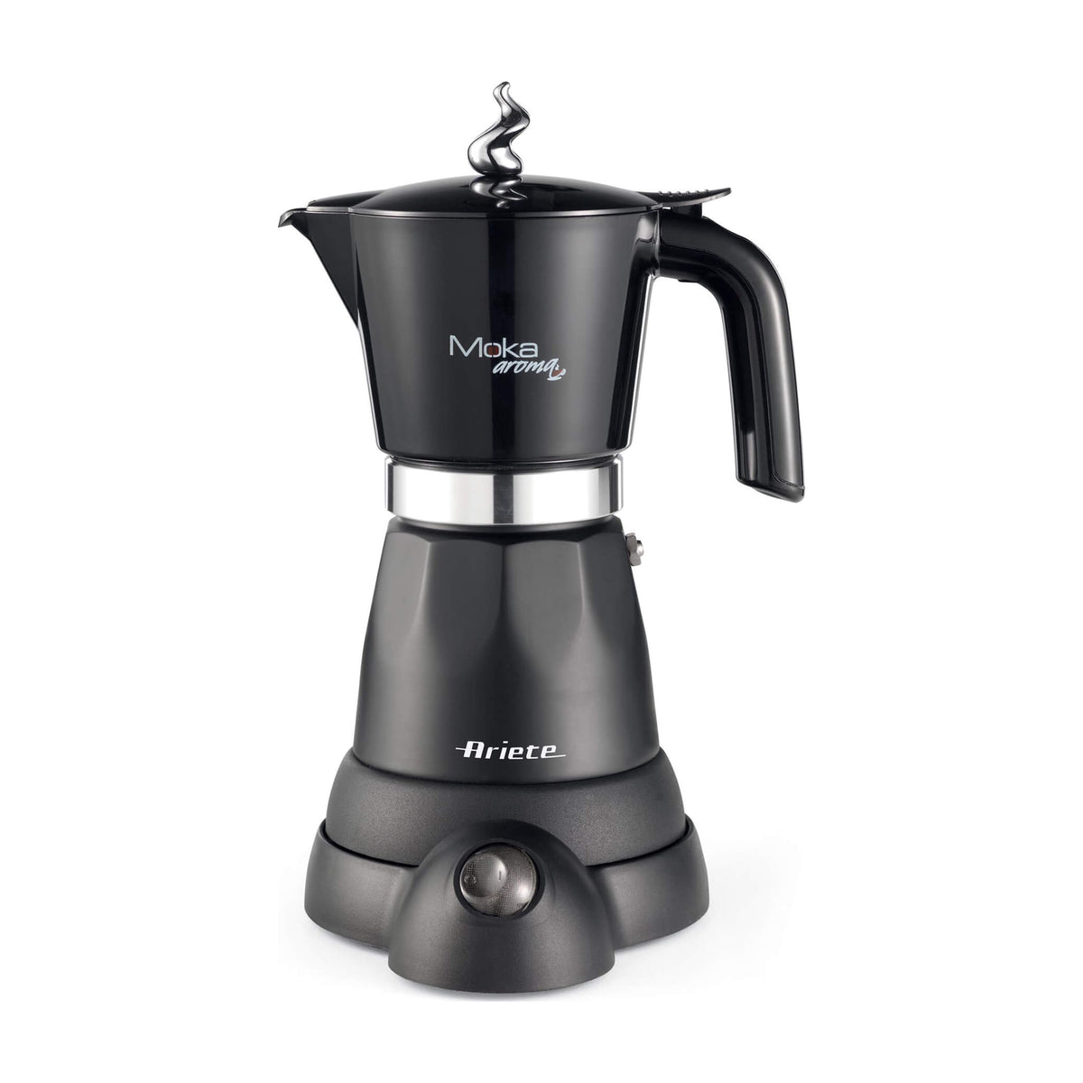 Cafetera italiana eléctrica Ariete Moka Aroma 1368/01, 6 tazas, 480 W