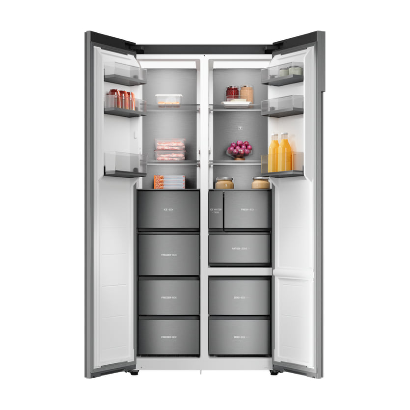 Frigorífico americano Teka RLF 87970 SLN SG, 558 l, Total No Frost