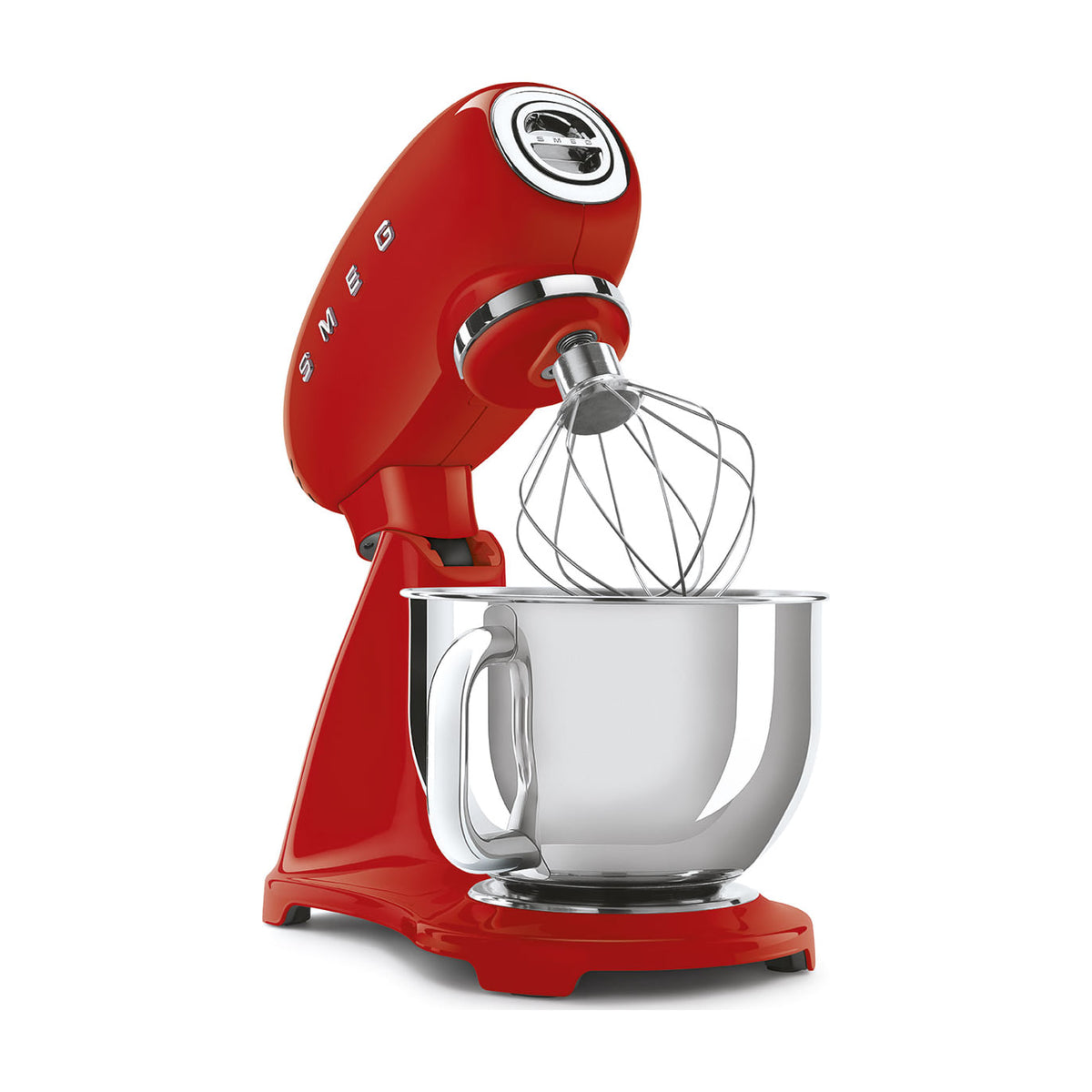 Batidora amasadora Smeg SMF03RDEU de 800 W y bol de 4,8 l
