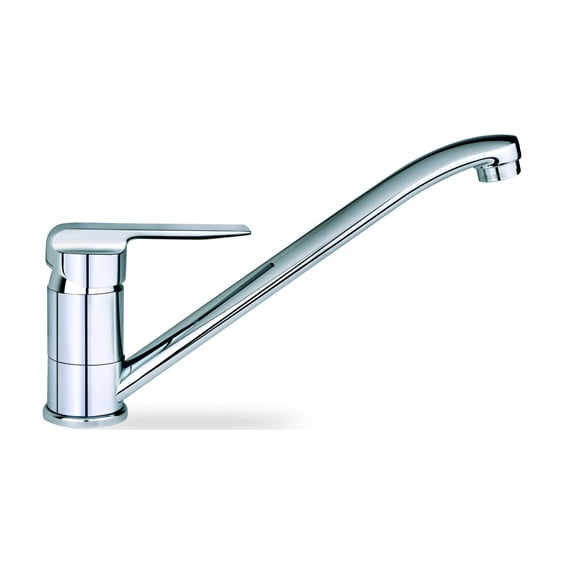 Grifo de cocina Teka IN 913 monomando cromado con caño bajo giratorio