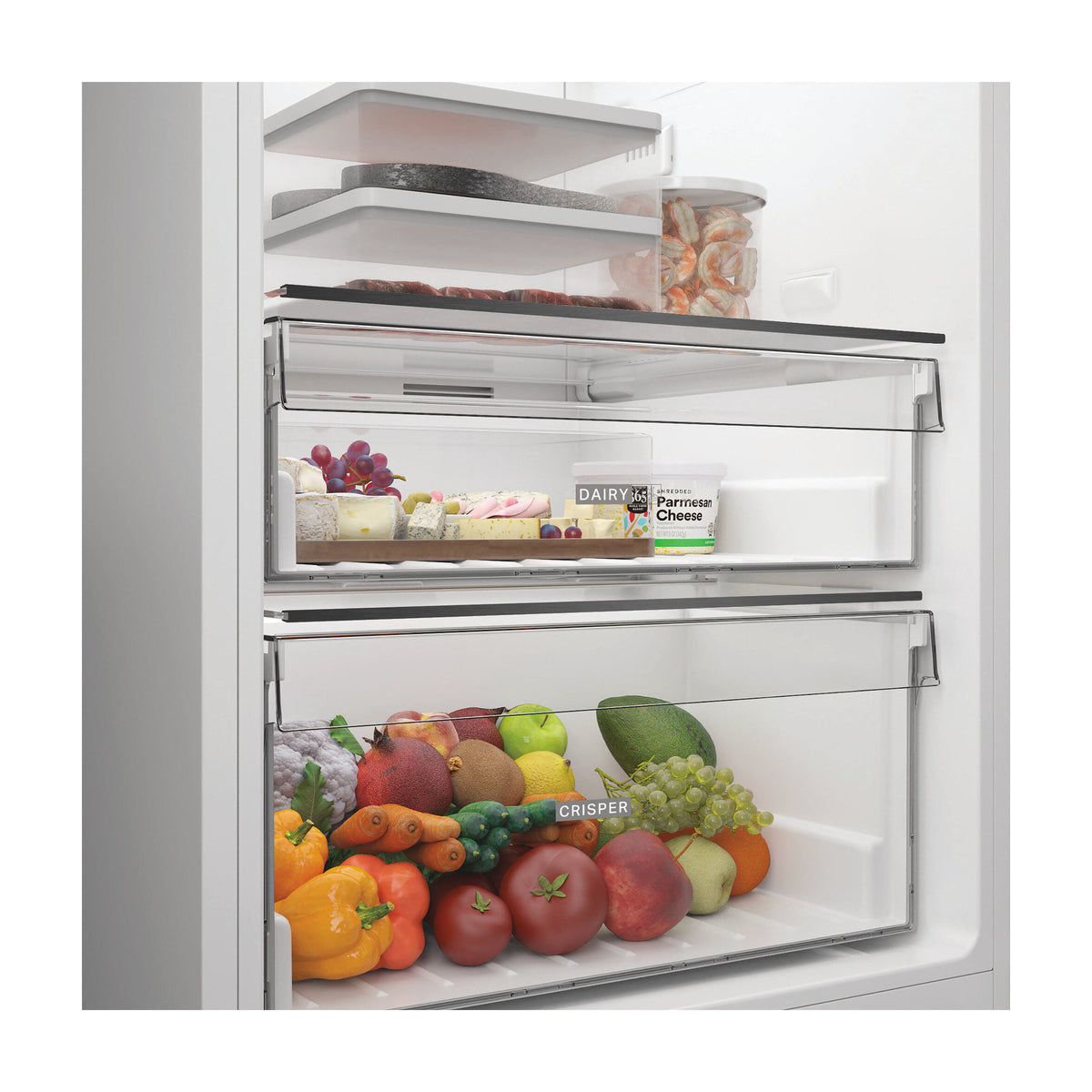 Frigorífico de una puerta Whirlpool WHMLS 2411 W4E, 367 l, blanco