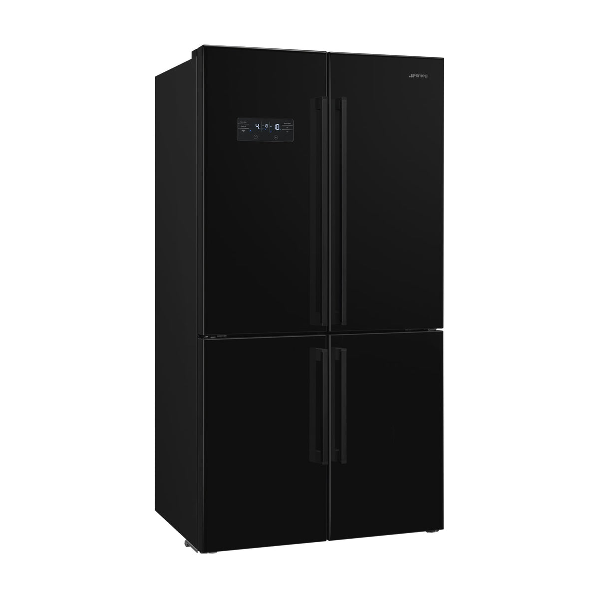 Frigorífico americano Smeg FQ60NDE de 4 puertas, Total No Frost, negro