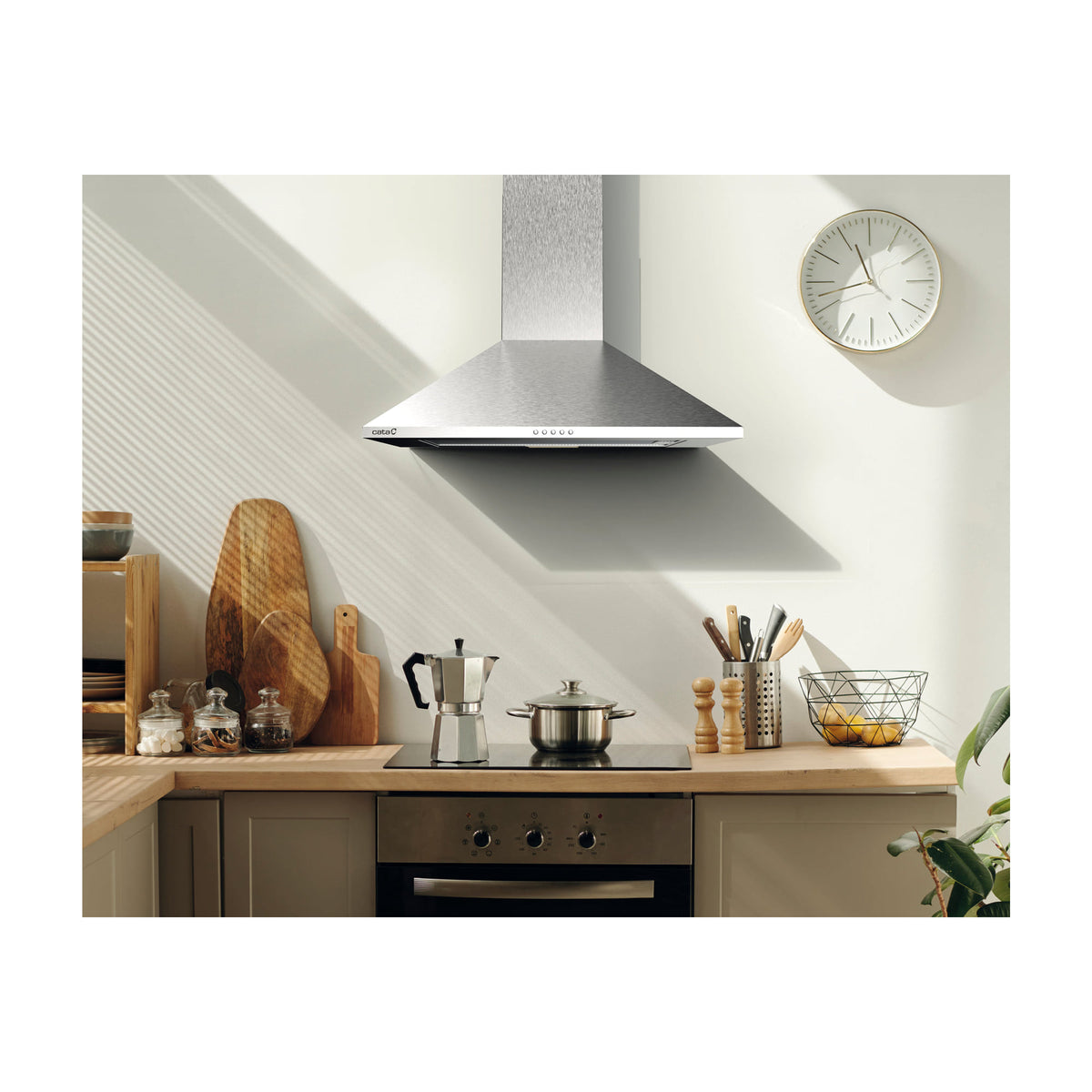 Campana decorativa CATA Omega 700 X, 70 cm, 645 m³/h