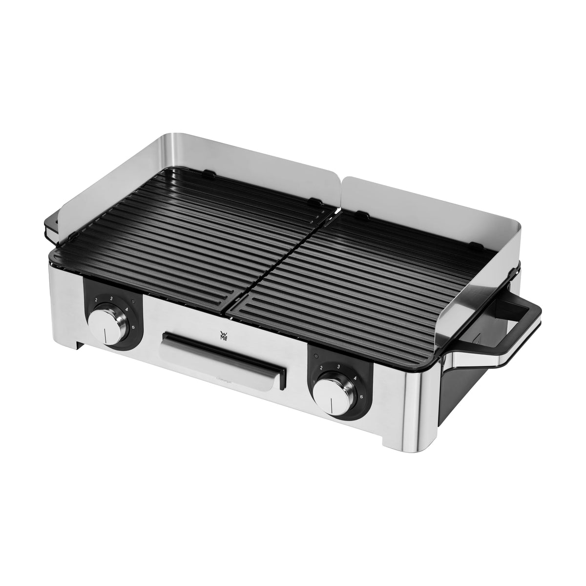Plancha de asar WMF Lono Master Grill de 2400 W con dos zonas independientes