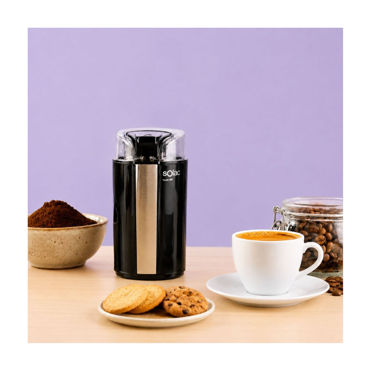Molinillo de café Solac MC6252 Taste Mill, 200 W y 70 g