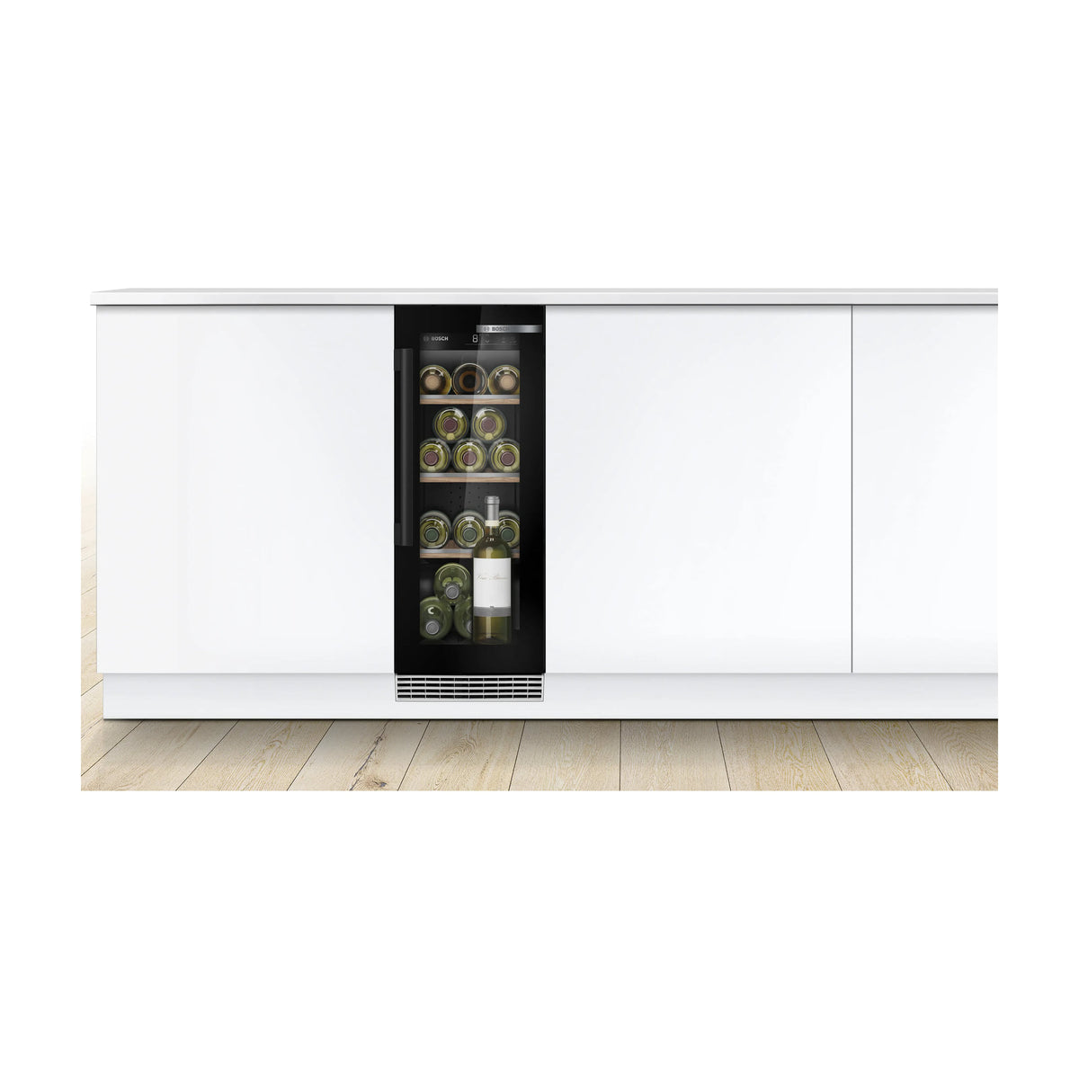 Vinoteca integrable Bosch KUW20VHF0 de 21 botellas y 1 zona