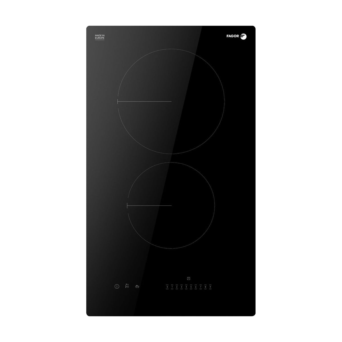 Placa vitrocerámica Fagor 4MFT-2AC de 30 cm con 2 zonas