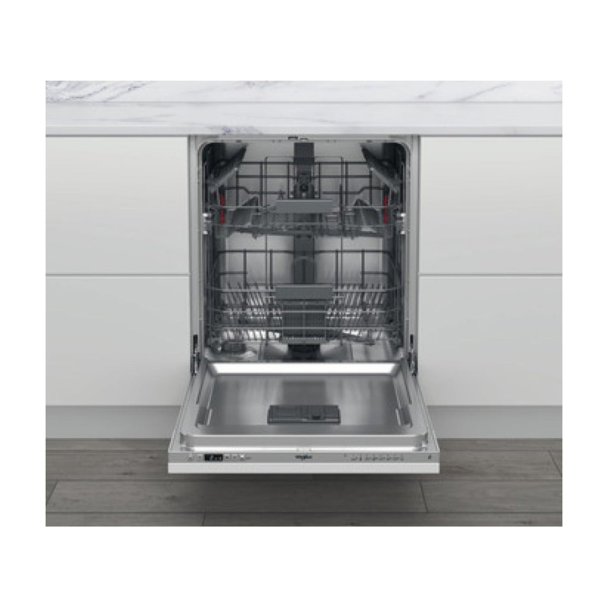Lavavajillas integrable Whirlpool WRIC 3C26, 14 cubiertos, clase E