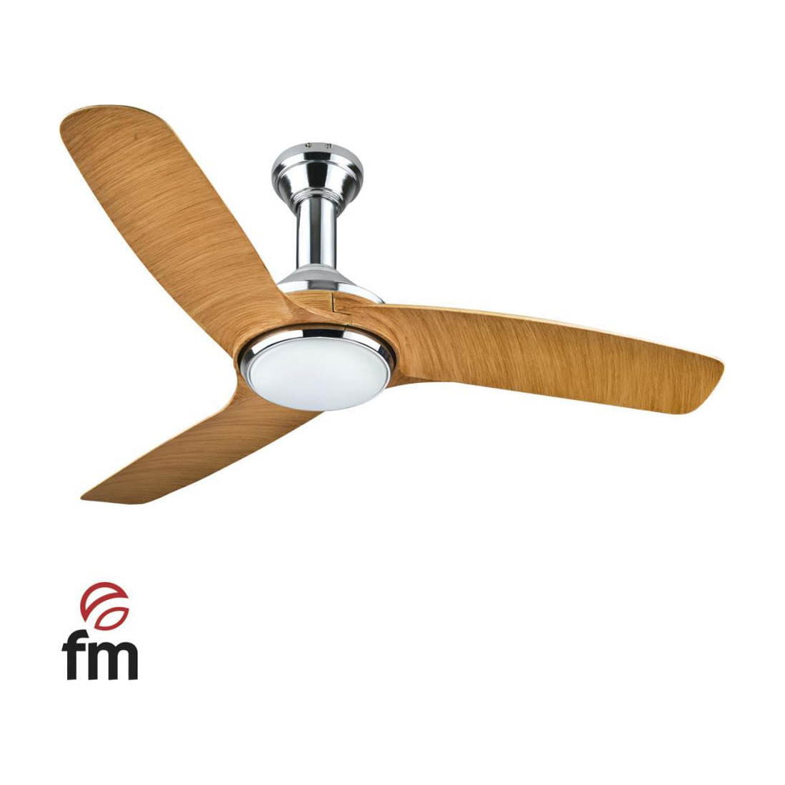 Ventilador de techo FM Calefacción VT-3005 L, 132 cm y luz LED