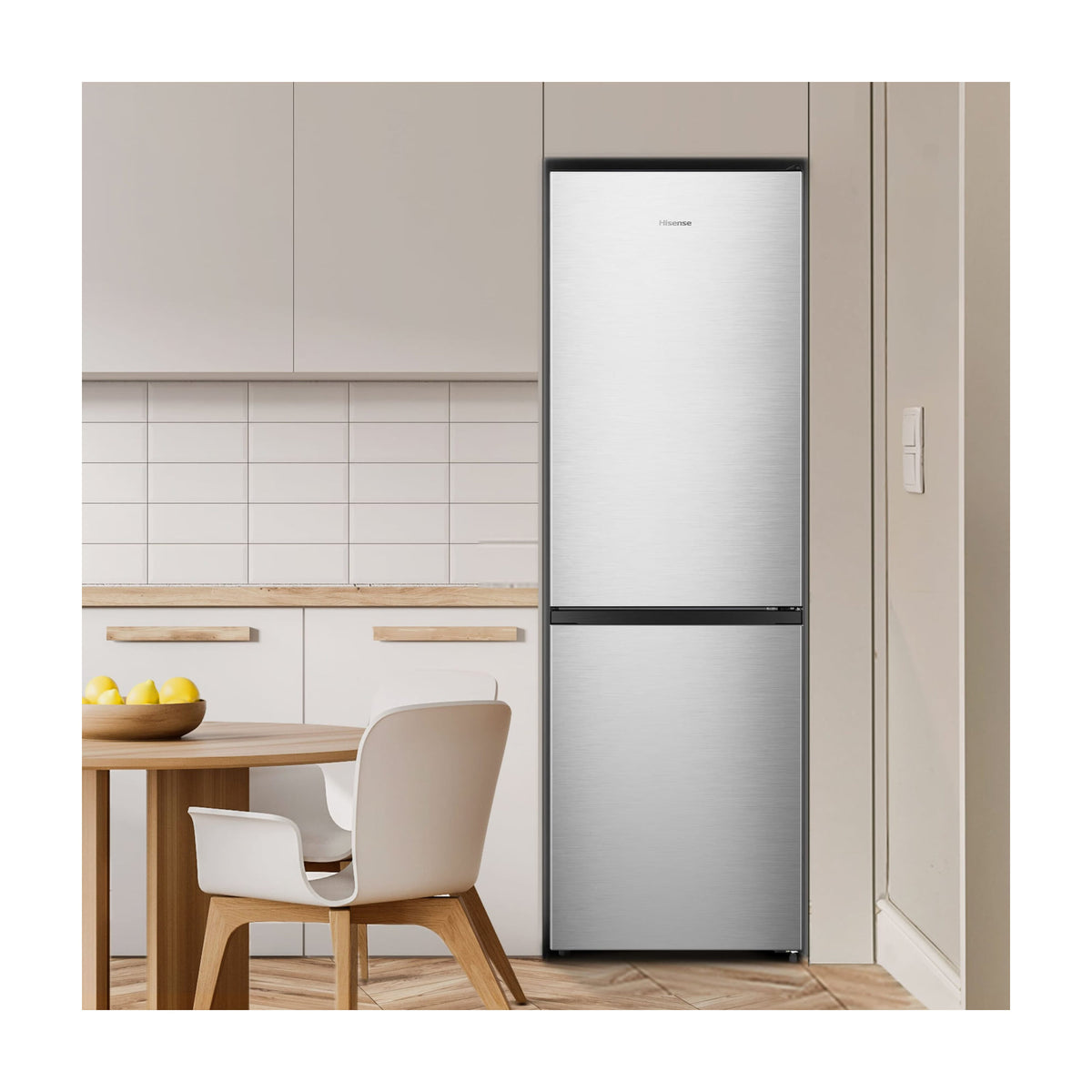 Frigorífico combi Hisense RB390N4ACE, 304 l, Total No Frost