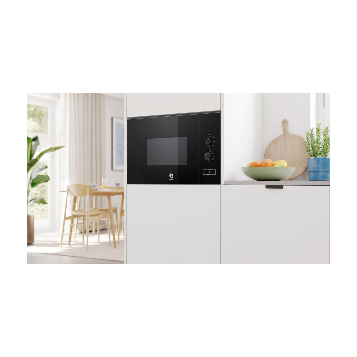 Microondas integrable Balay 3CP5002N3, 20 l y 800 W