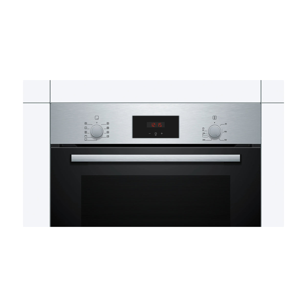 Horno multifunción Bosch HBF114BS1 de 66 l con 7 funciones