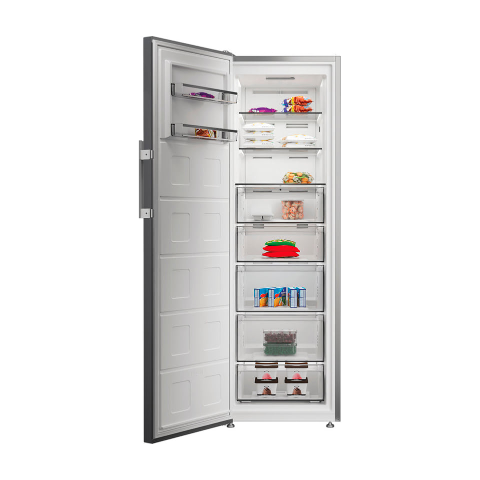 Congelador vertical Whirlpool WHMFF 6312 XP4, 286 l, No Frost