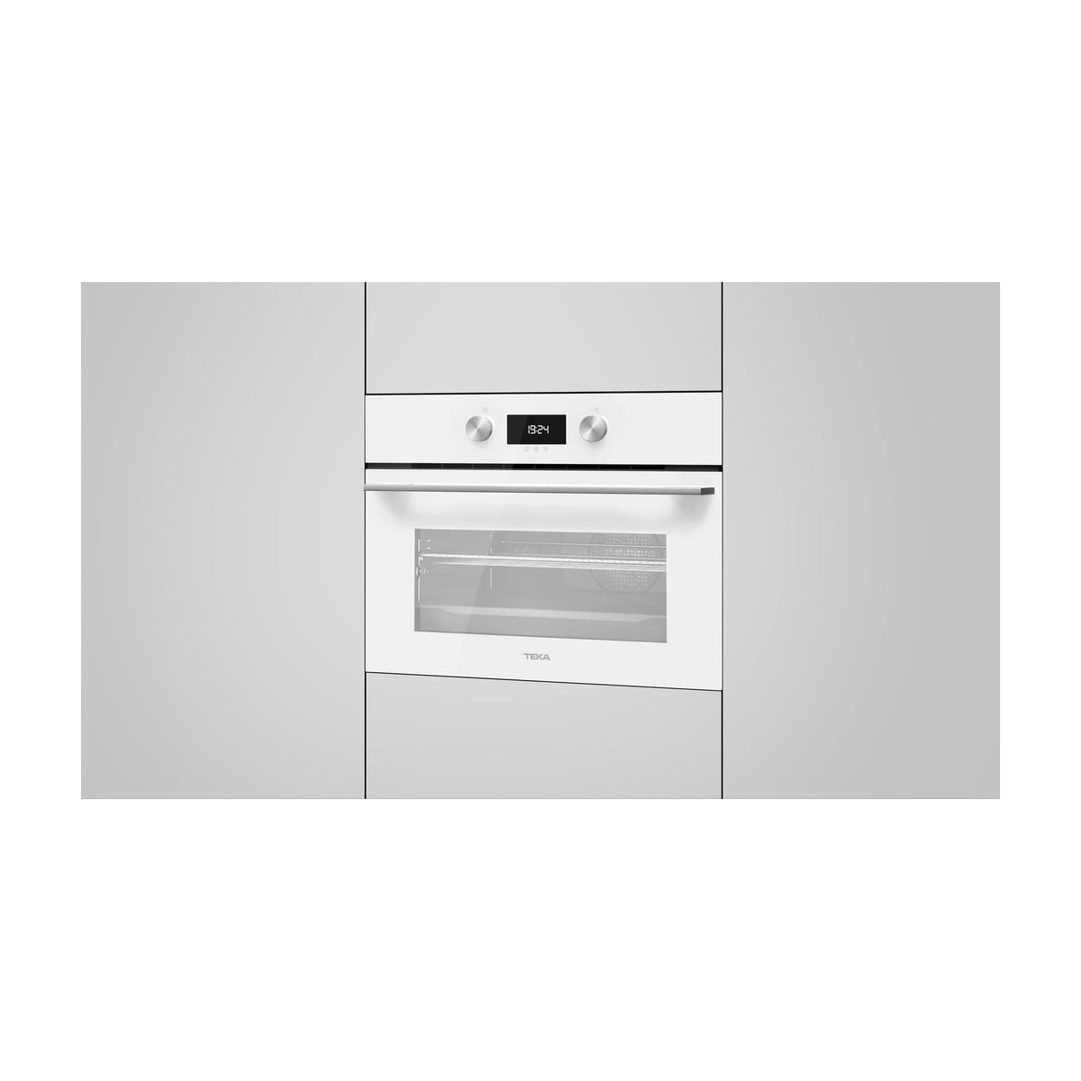 Horno compacto multifunción Teka HLC 8400 WH de 44 l con HydroClean PRO