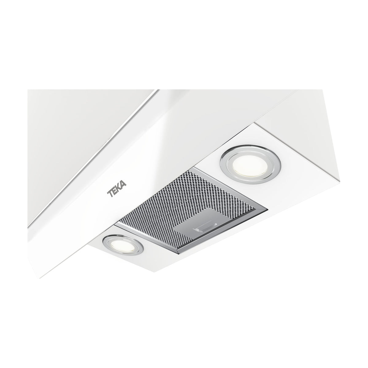 Campana decorativa Teka DVT PRO 78780 TCS WH de 70 cm, cristal blanco