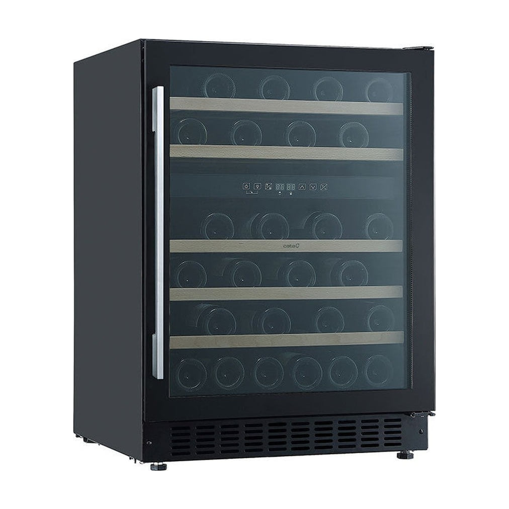 Vinoteca integrable CATA VI 59082 BK, 46 botellas y 2 zonas