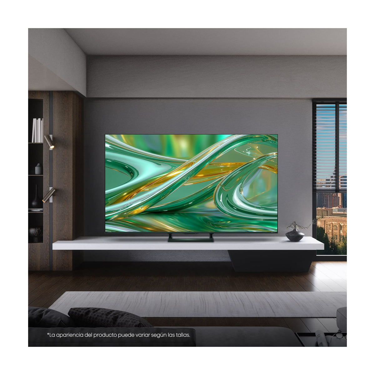 Televisor Hisense 65E8S Mini LED de 65 pulgadas, 4K UHD y 144 Hz