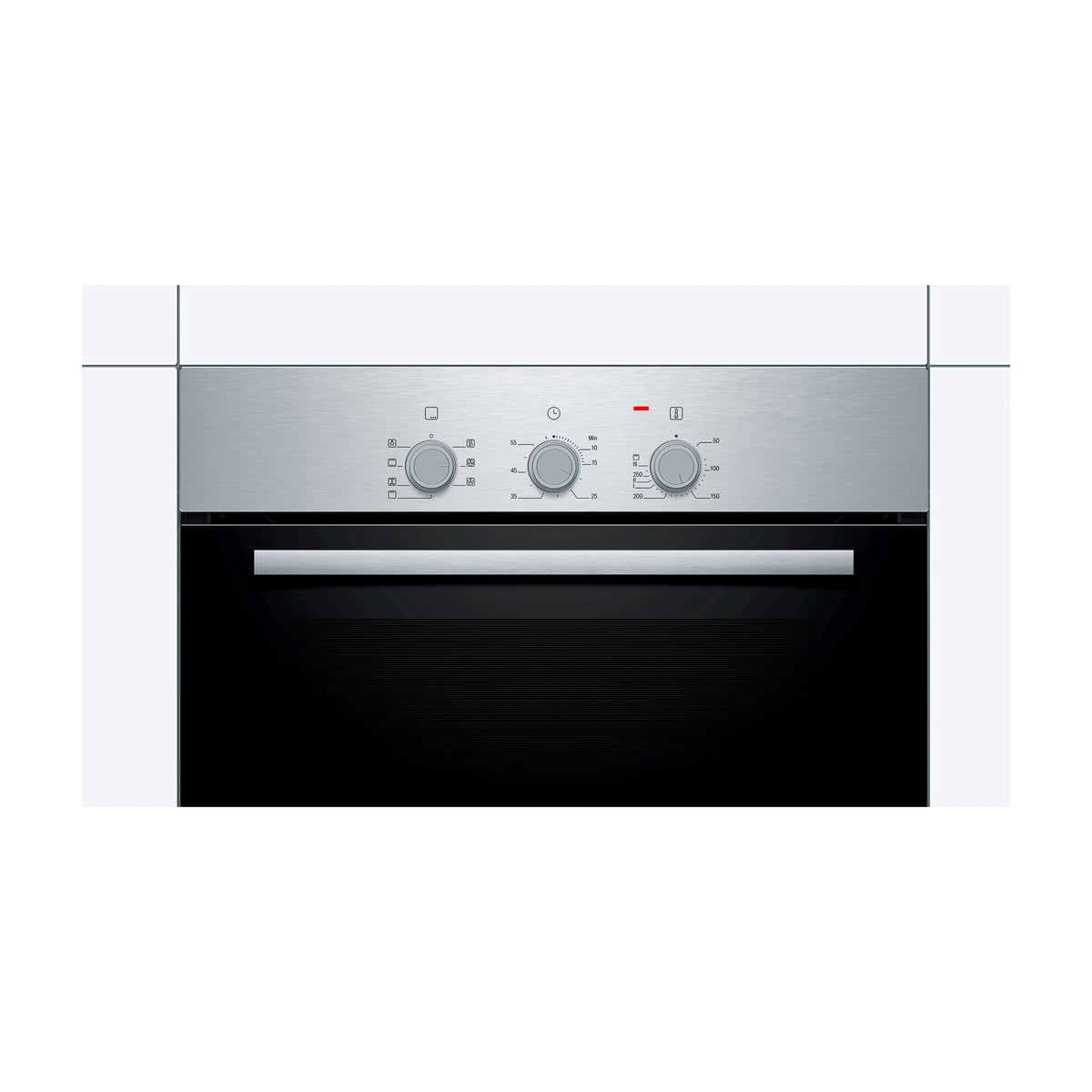 Horno multifunción Bosch HBF011BR0, 66 l, acero inoxidable