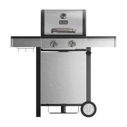 Barbacoa de gas Black+Decker BXOG7200E con 2 quemadores y 7,2 kW