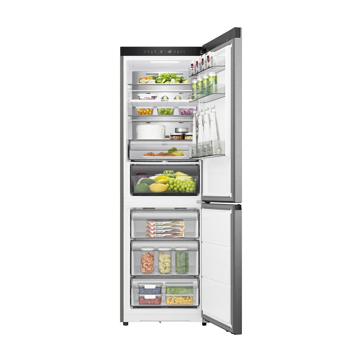 Frigorífico combi Hisense RB3K330SAIC, 330 l, Total No Frost
