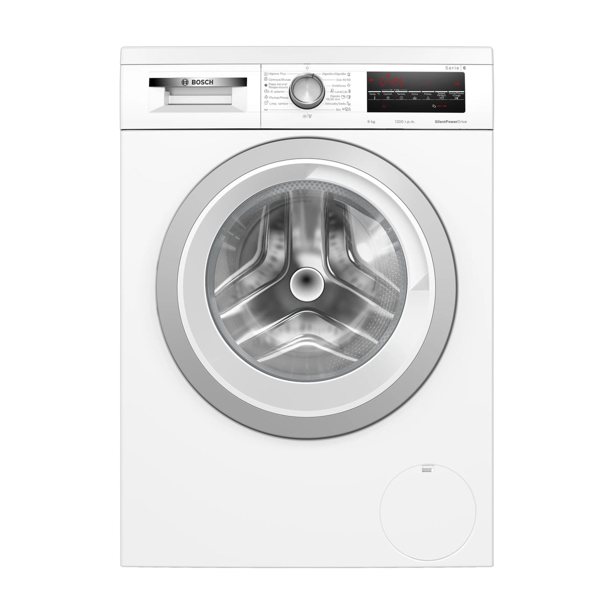 Lavadora Bosch WUU24T65ES de carga frontal, 9 kg y 1200 rpm