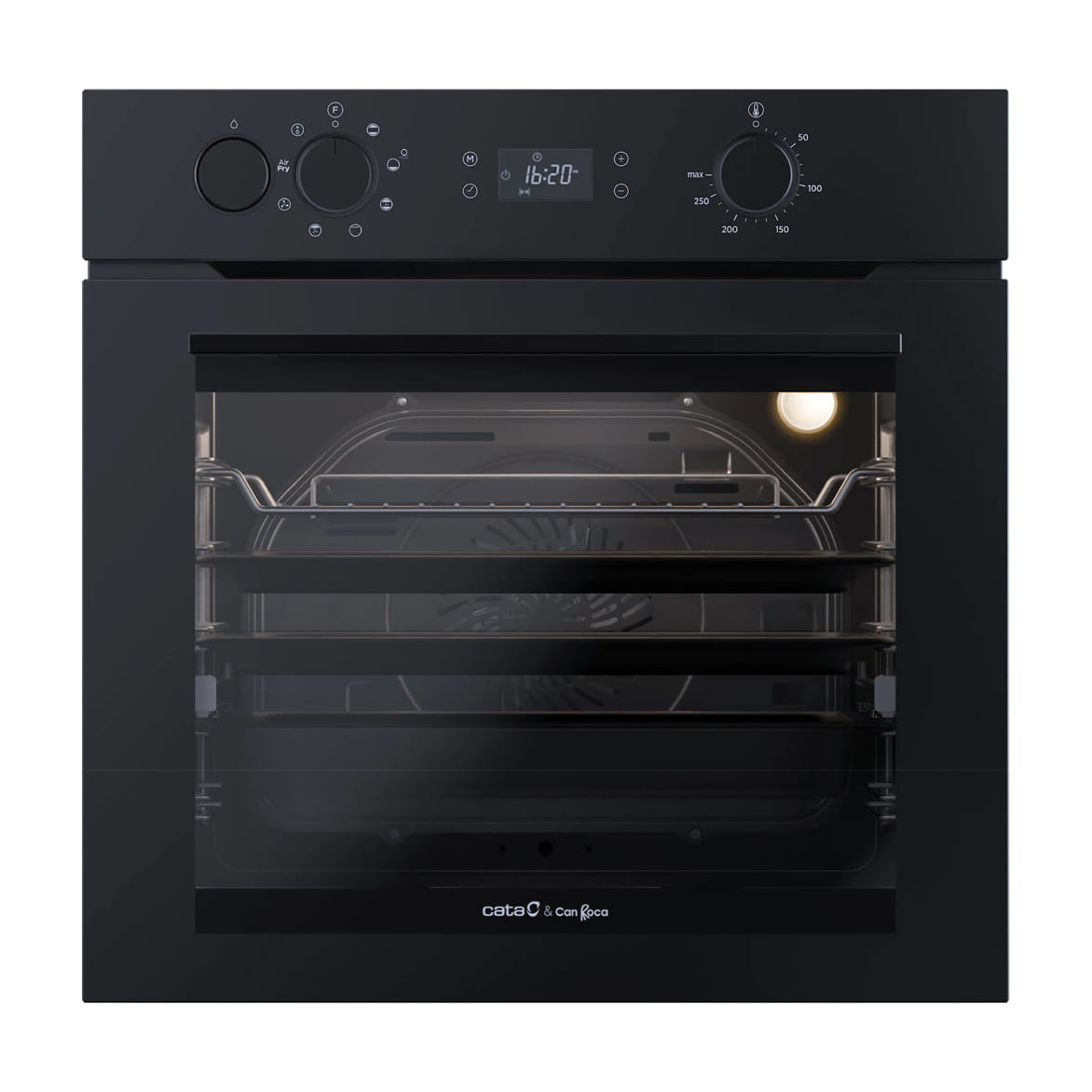 Horno multifunción CATA MDS 8028 BK DVA Steam Air Fryer, 72 l y Vapor Pro+