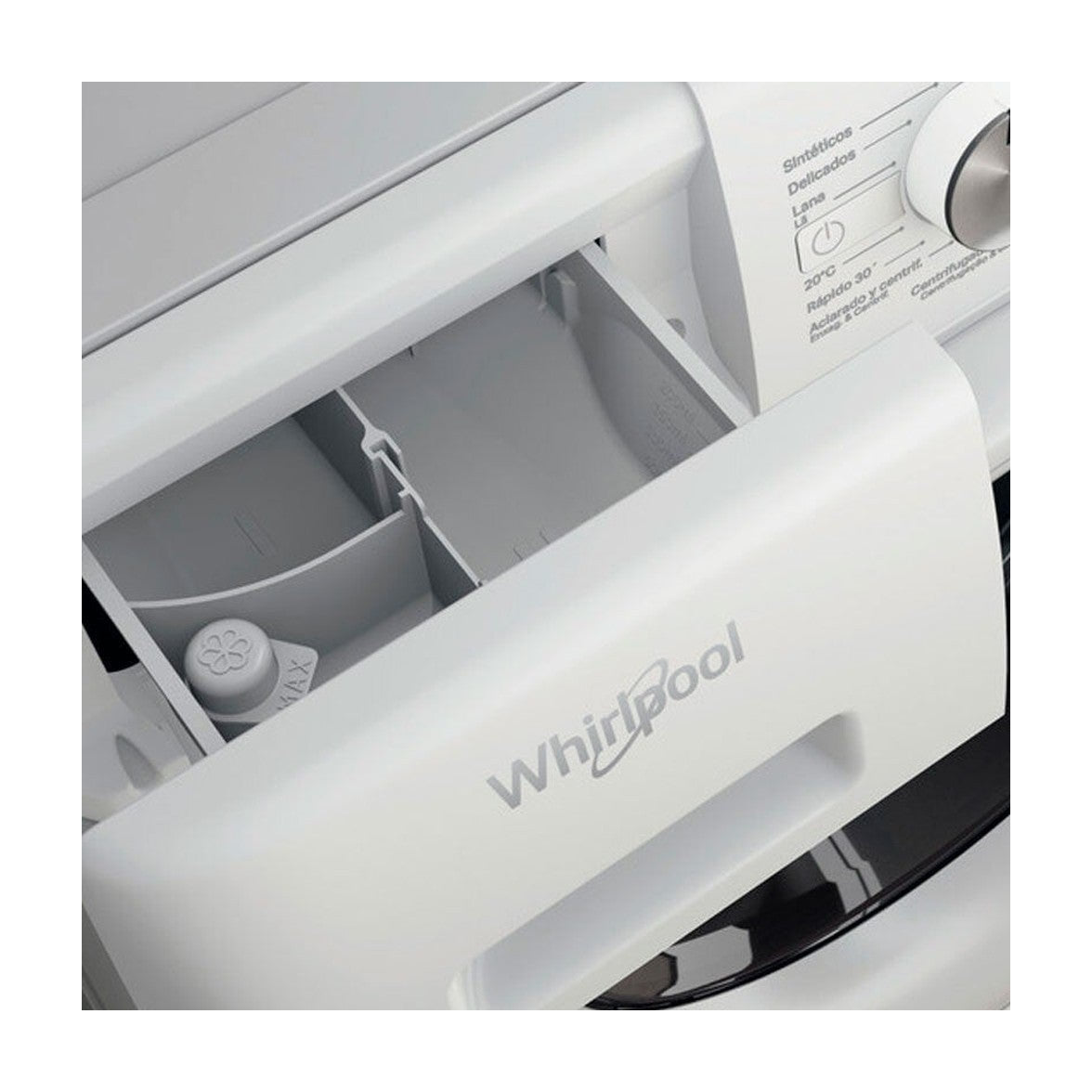 Lavadora Whirlpool FFB 9489 WV SPT de 9 kg y 1400 rpm