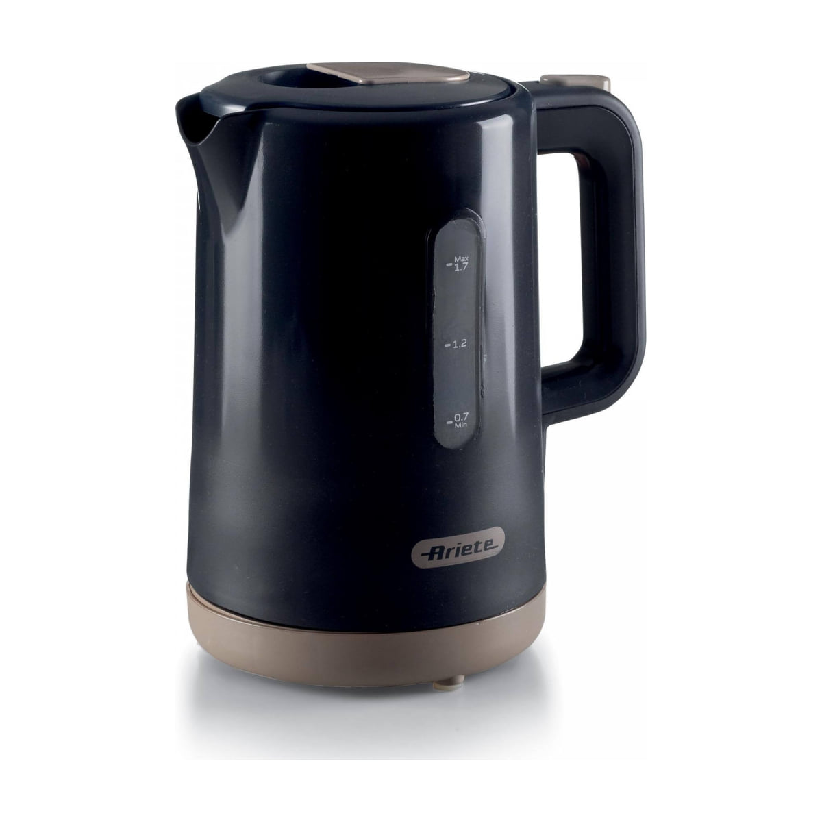 Hervidor Ariete Breakfast 2846/00 de 1,7 l y 2200 W, gris grafito