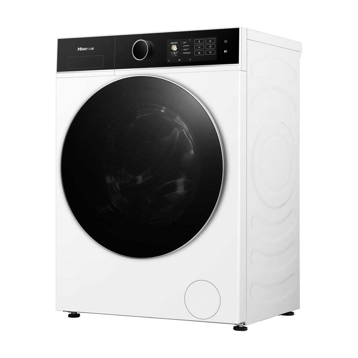 Lavasecadora Hisense WD5i1245BWR de 12/8 kg y 1400 rpm