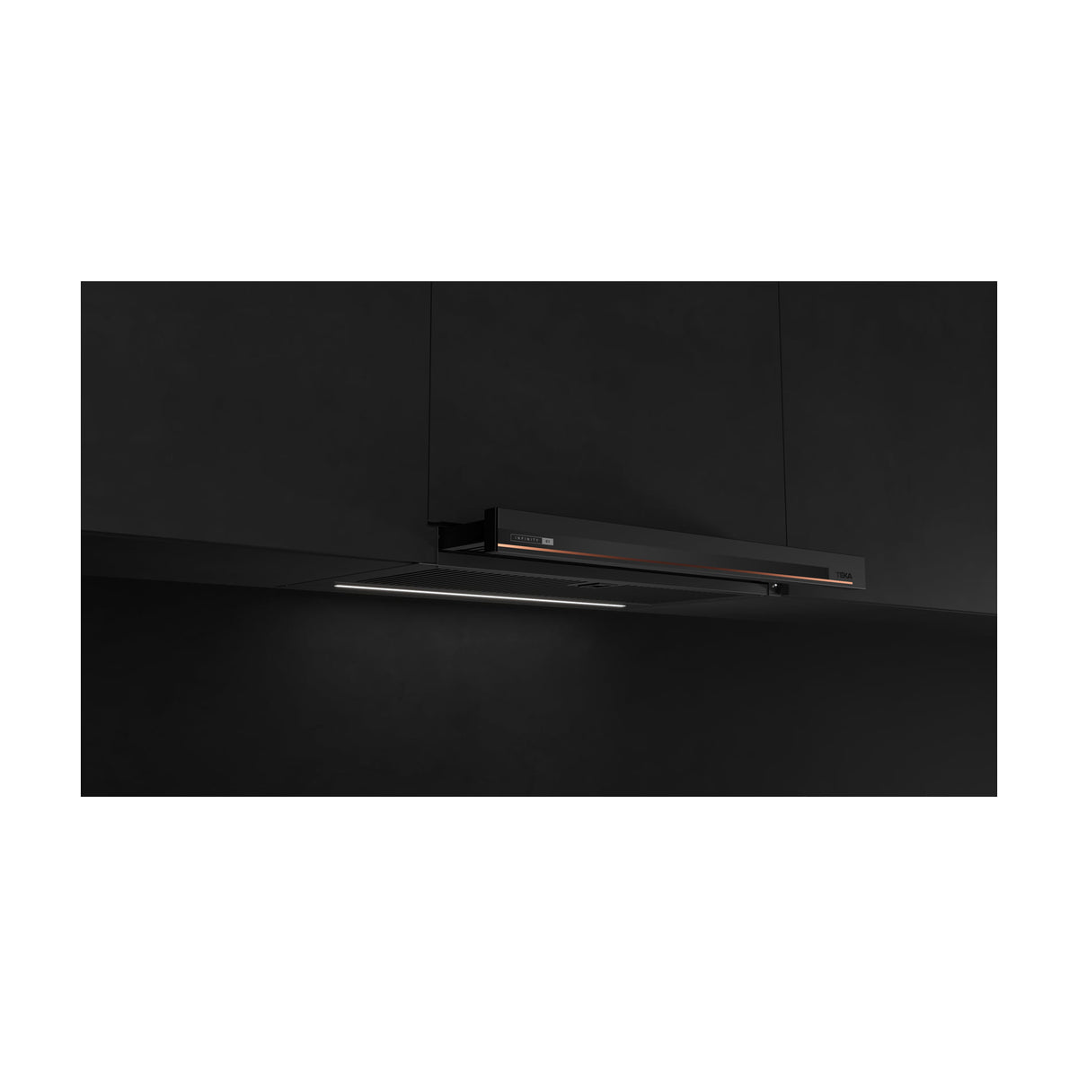 Campana telescópica Teka CNL 6415 PLUS G1 de 60 cm, cristal negro