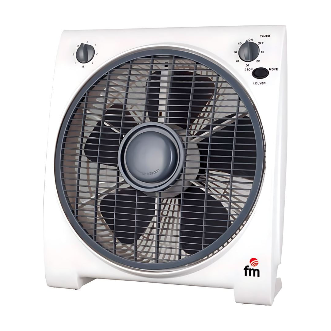 Ventilador box fan FM BF-4 de 30 cm y 3 velocidades