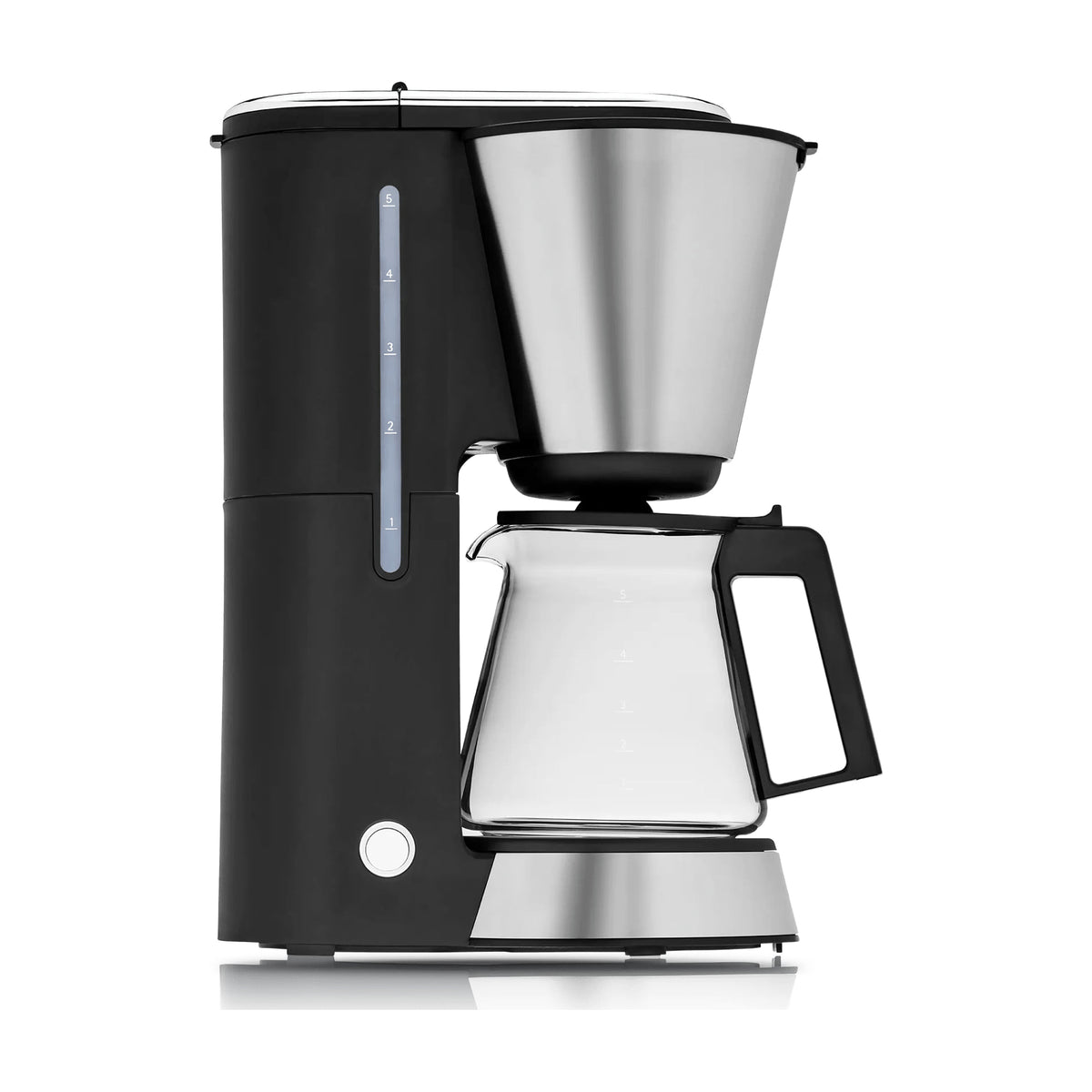 Cafetera de goteo WMF KITCHENminis Aroma, 5 tazas y jarra de cristal