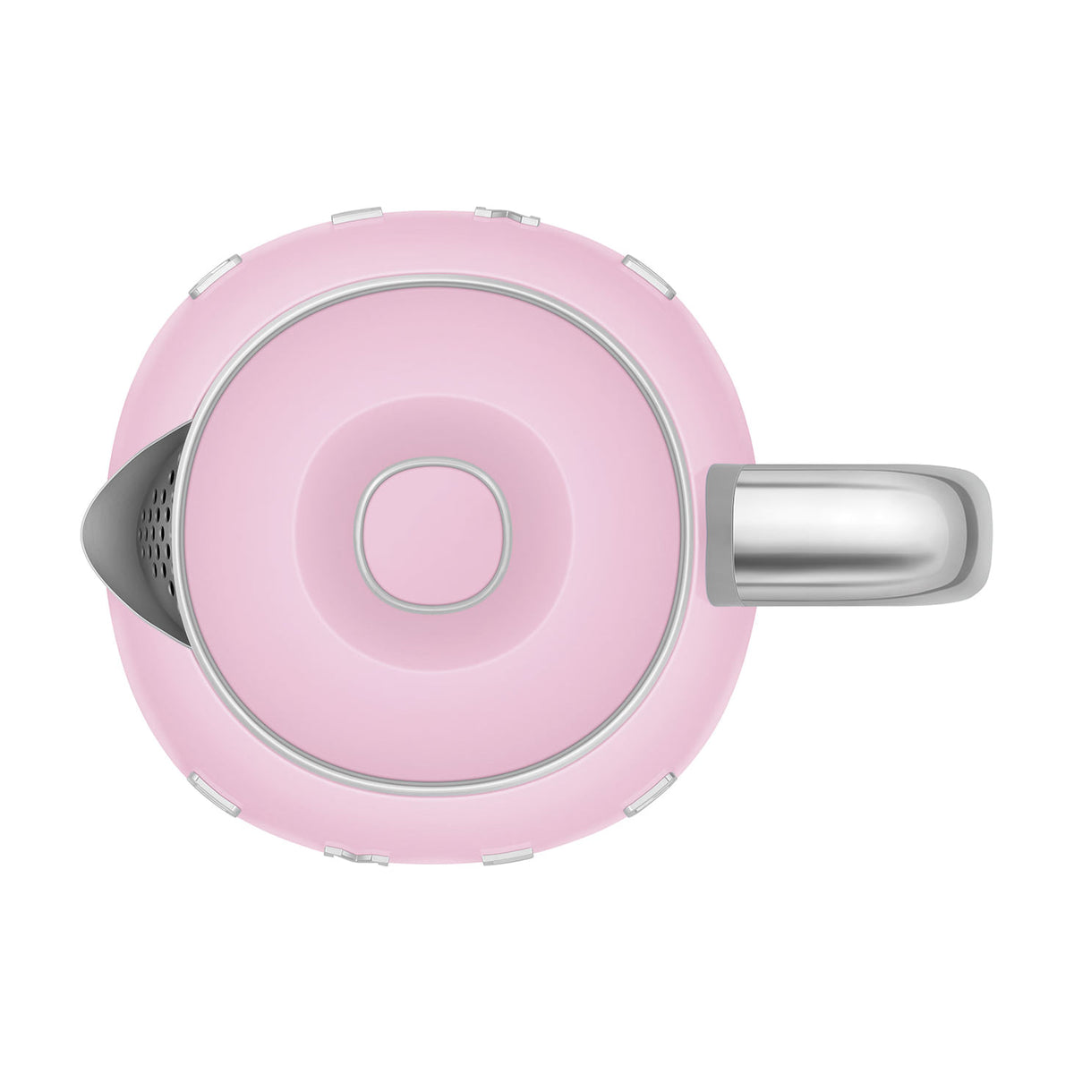 Mini hervidor Smeg KLF05PKEU rosa, 0,8 l y 1400 W
