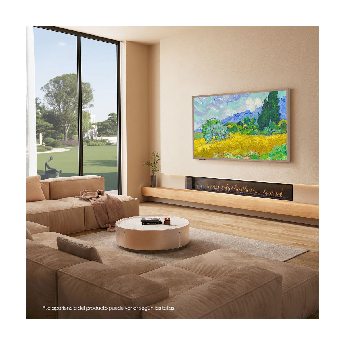 Televisor Hisense 65S7S Canvas TV de 65 pulgadas QLED 4K, 144 Hz
