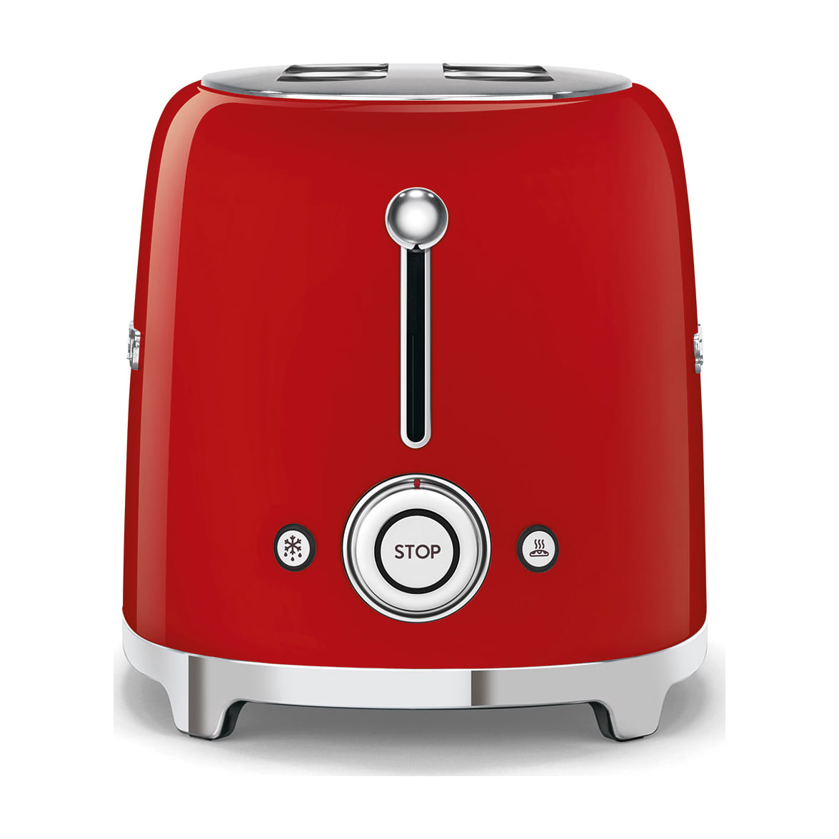 Tostadora Smeg TSF01RDEU de 2 ranuras, 950 W