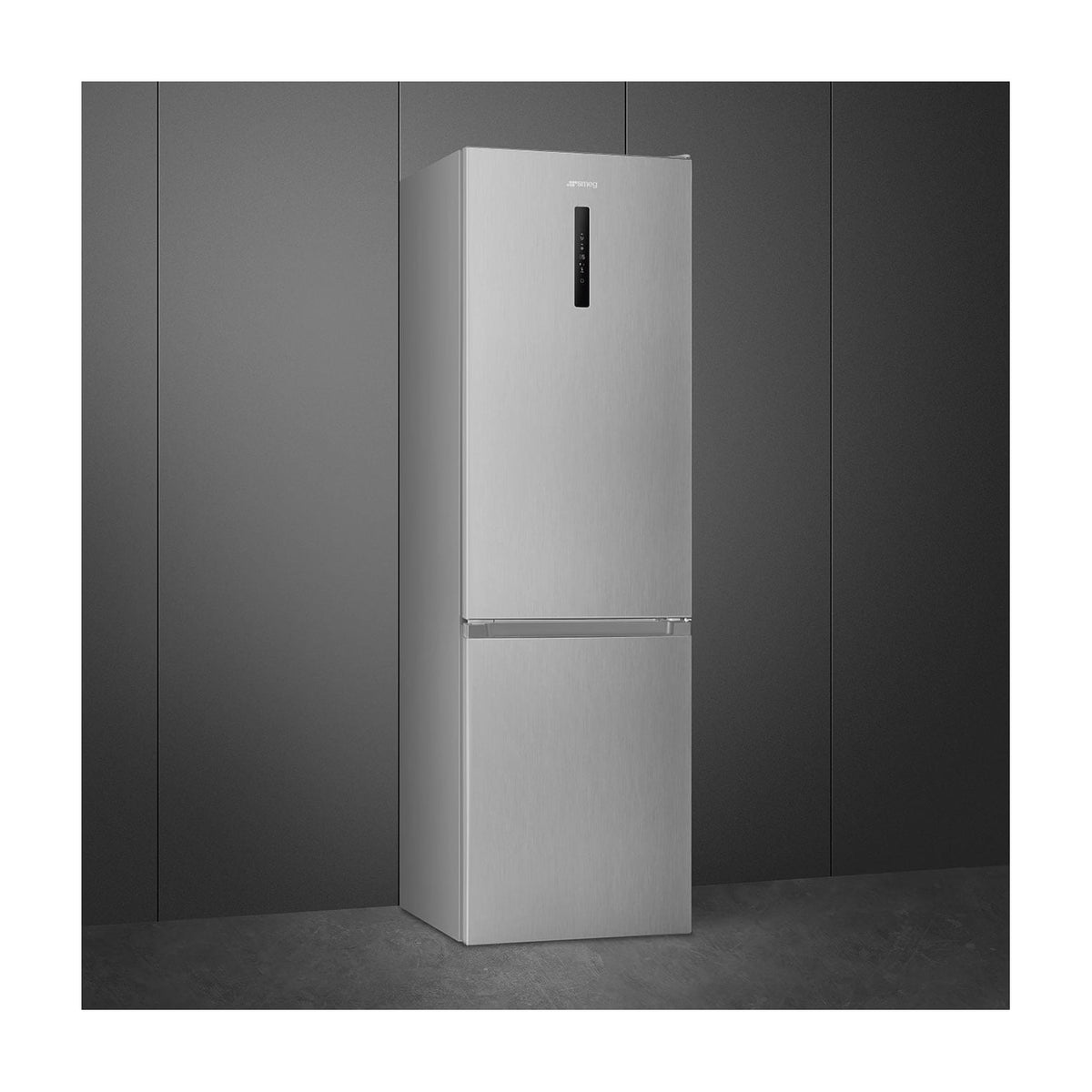 Frigorífico combi Smeg RC20XDNE de 331 l, Total No Frost y acabado efecto inox