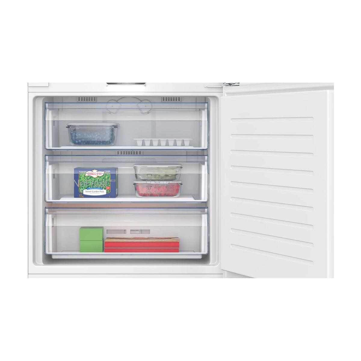 Frigorífico combi integrable Balay 3KID967F con No Frost y Home Connect