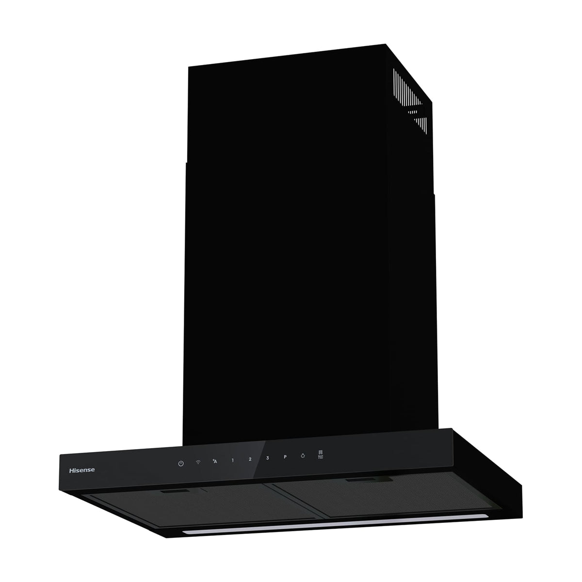 Campana decorativa Hisense CH6T6226B de 60 cm, negra, con función Boost