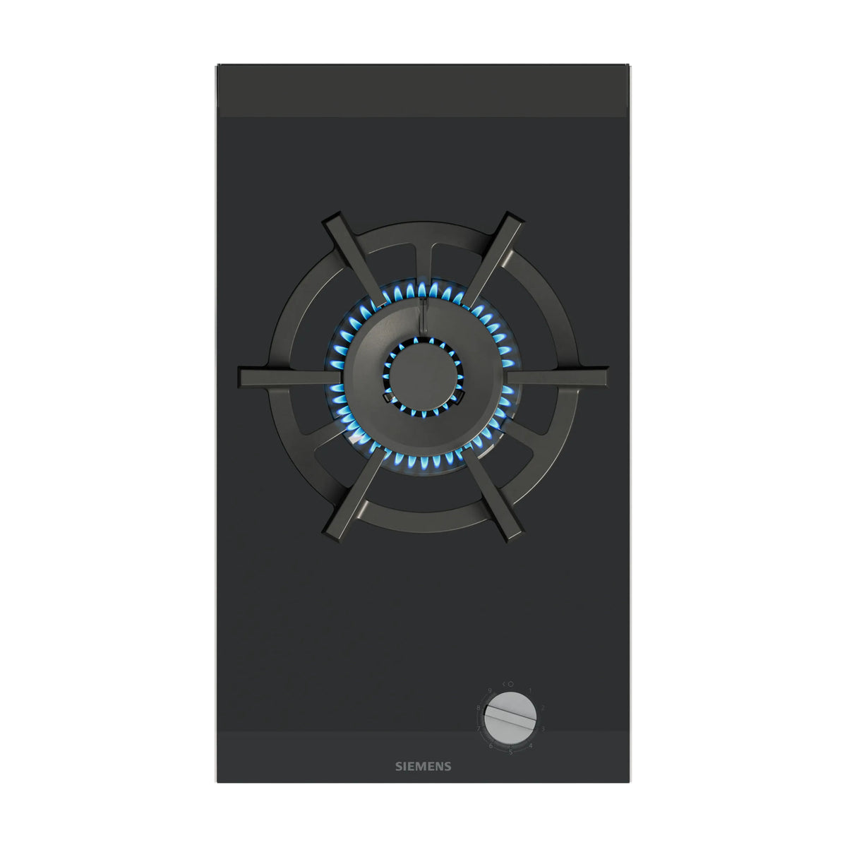 Placa de gas Siemens ER3A6AI10 de 30 cm con quemador wok de 6 kW